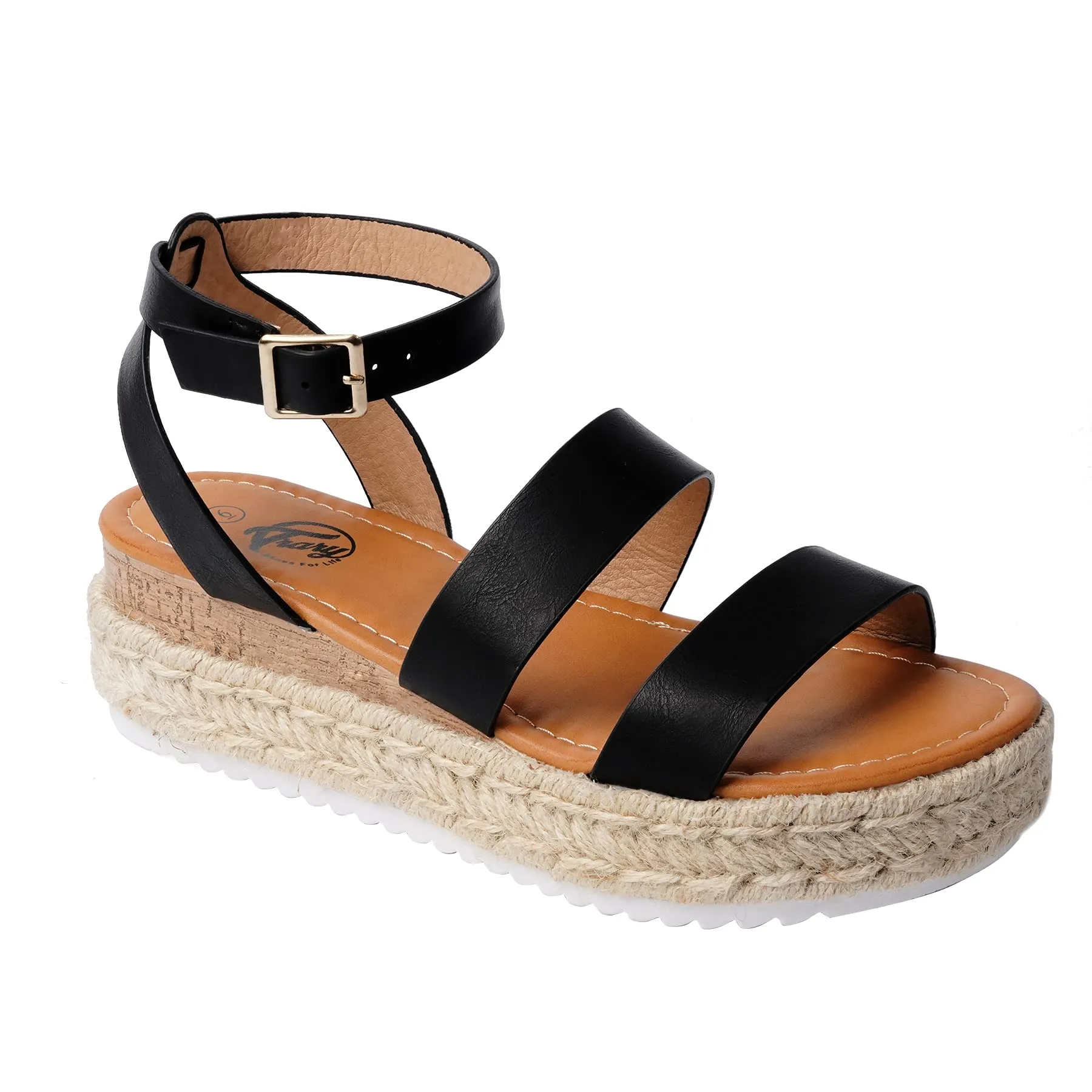 Ankle Strap Wedges Espadrilles Sandals