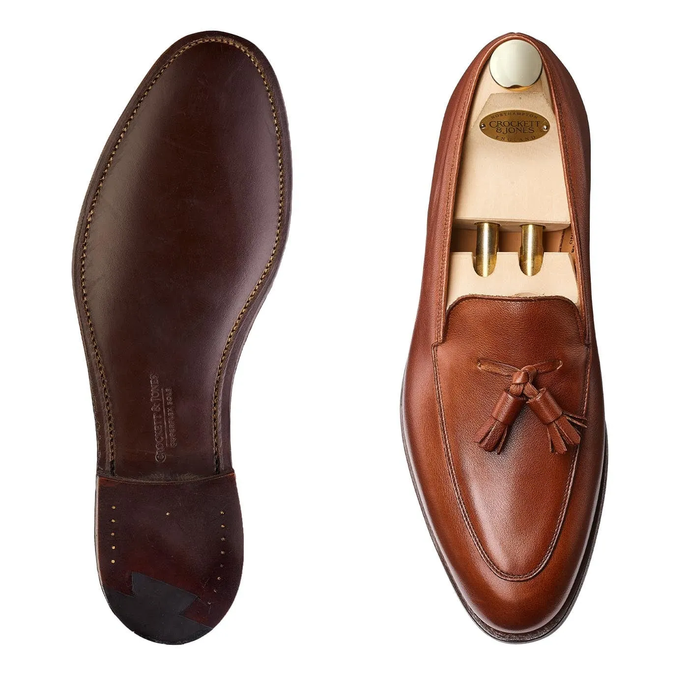 Antibes Chestnut Milled Calf