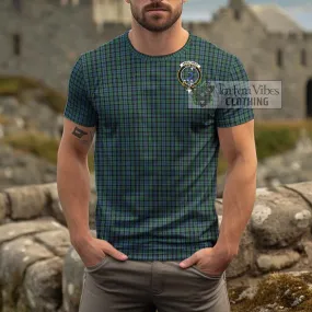 Arbuthnot Tartan Cotton T-Shirt with Family Crest