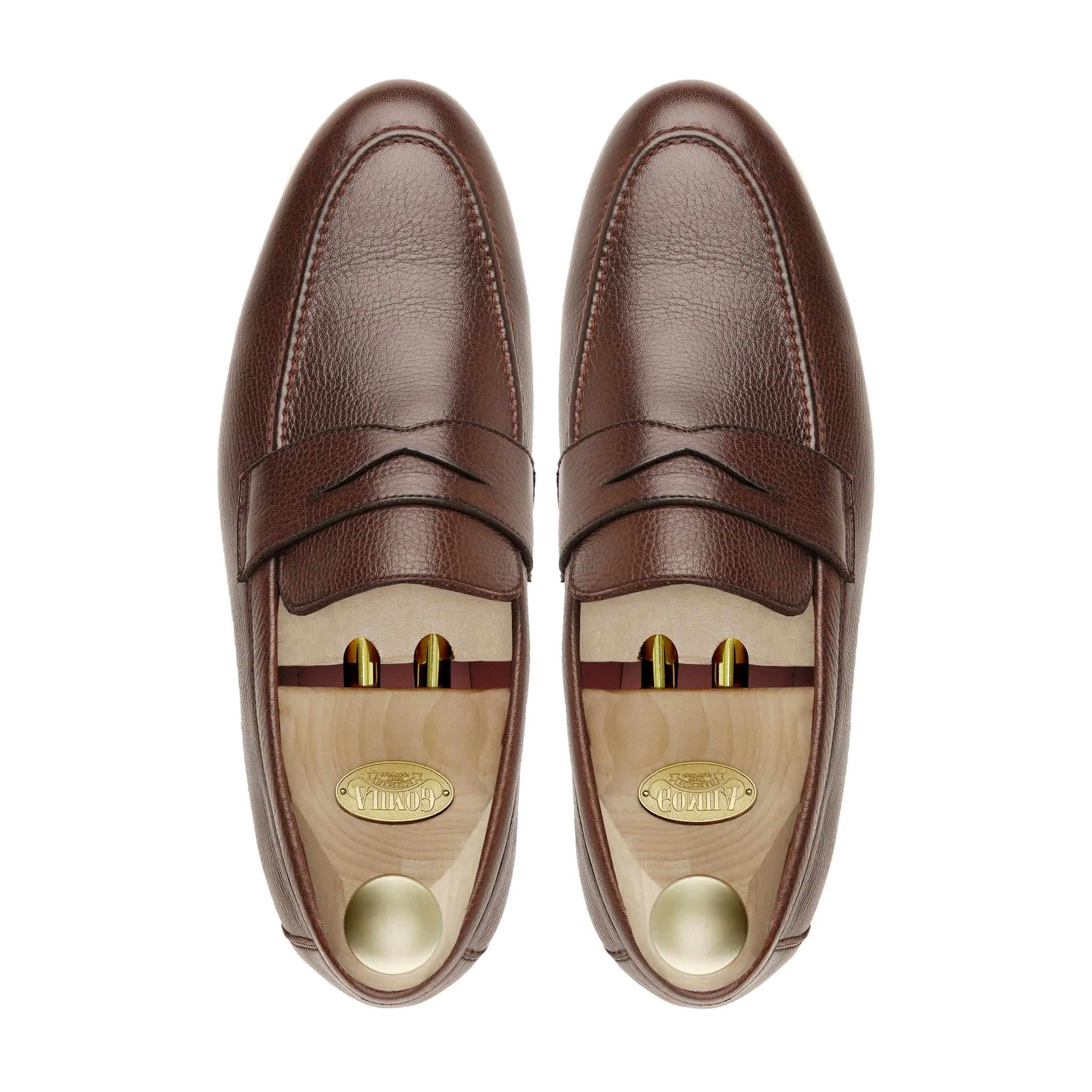 Argenta - Men's Dark Brown Calf Leather Loafer