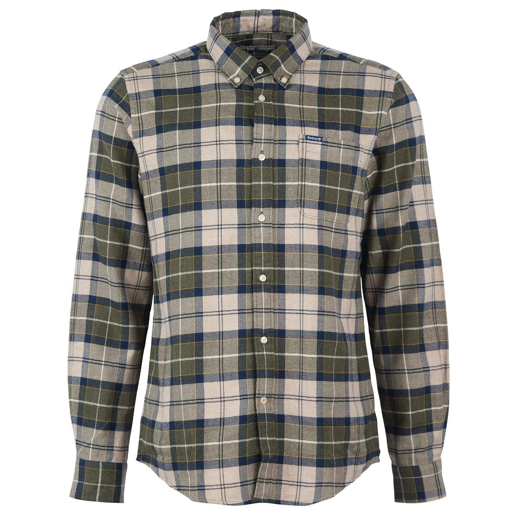 Barbour Men's Kyeloch Tailored Fit Shirt in Forest