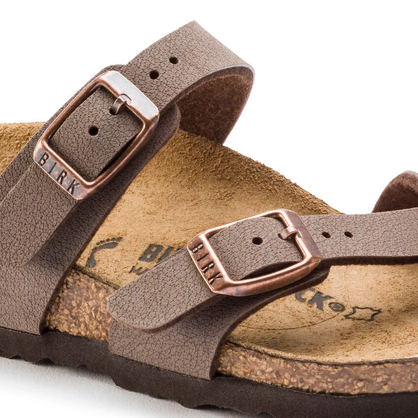 Birkenstock Kid's Mayari Birkibuc Sandal - Mocha 1014177