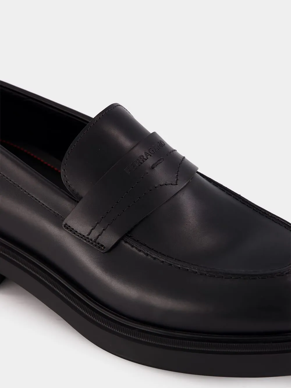 Black Penny loafer