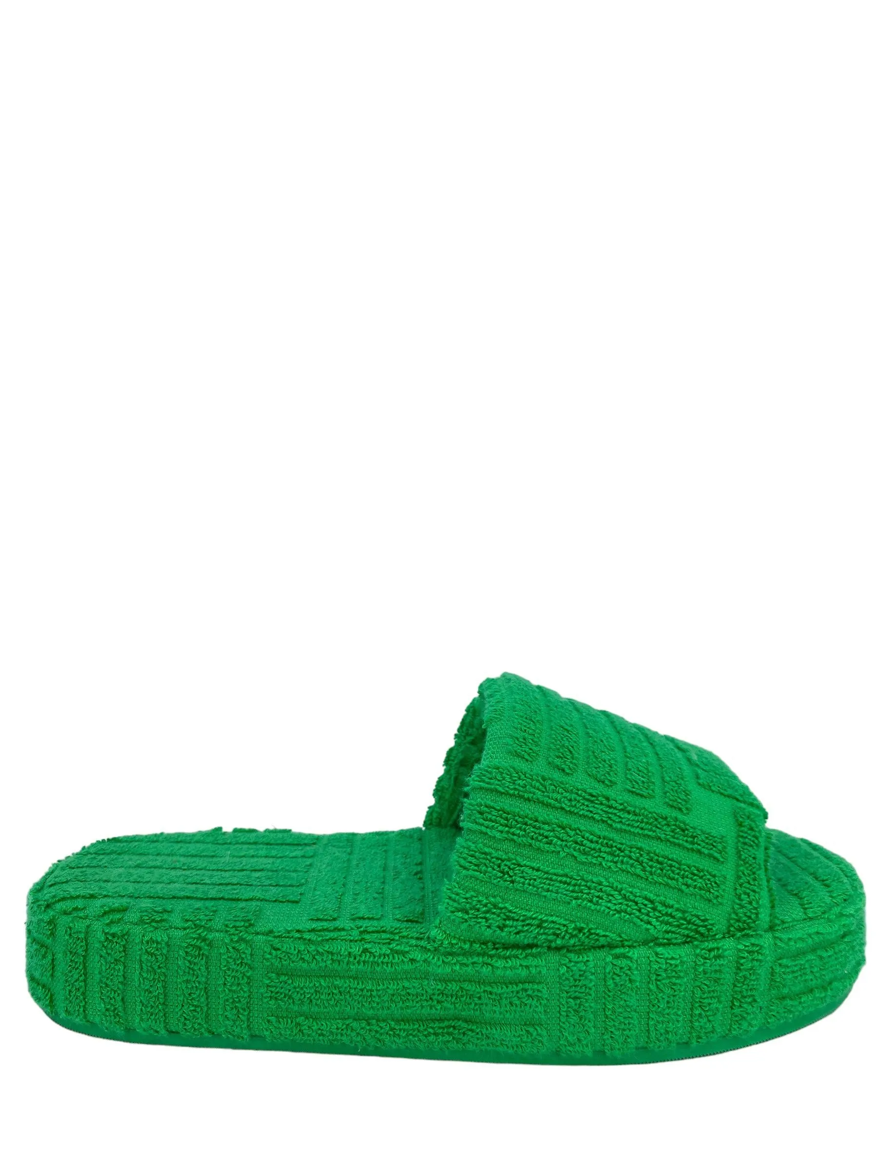 Bottega Veneta Cotton Resort Sponge Slide Size 7