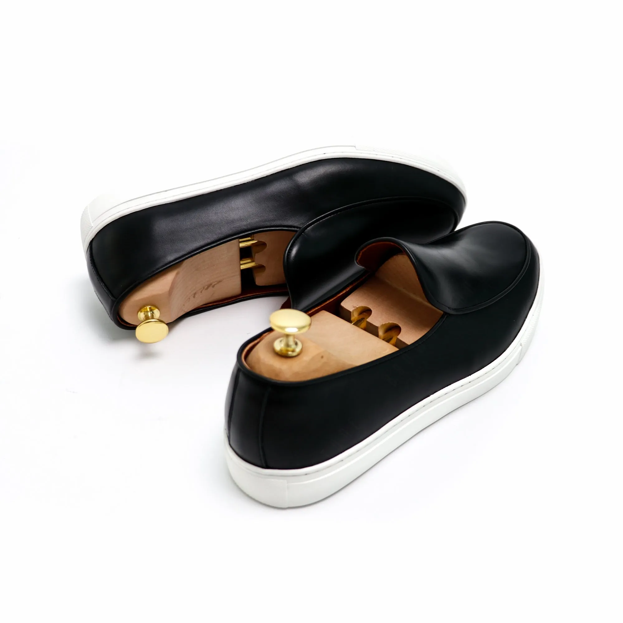 Bruges Belgian Slip On Onyx Black