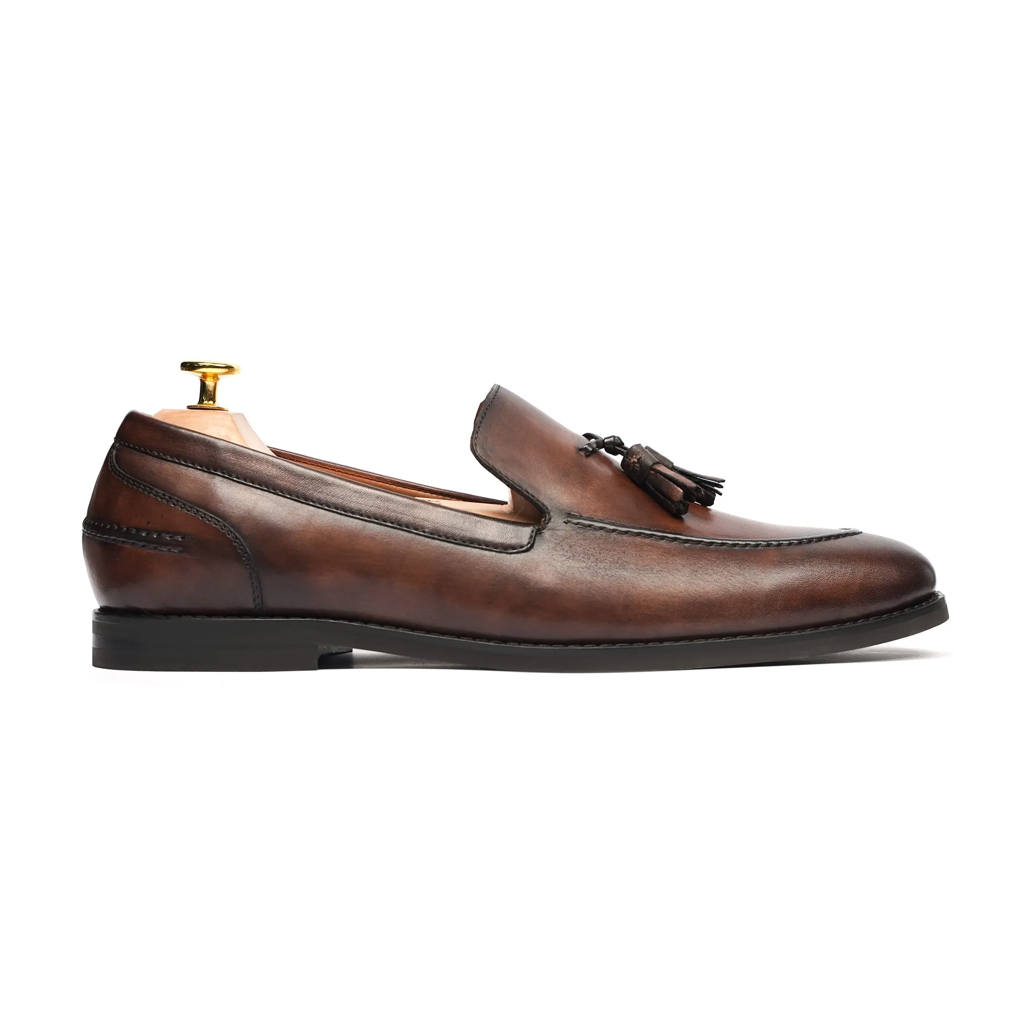 Cabana - Brown Calf Leather Loafer