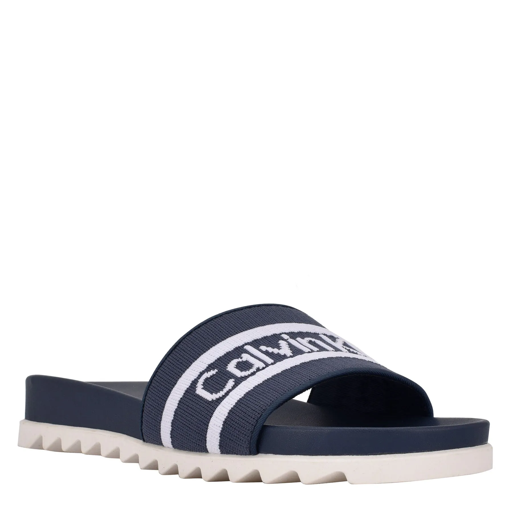 Calvin Klein Women's Canina-A in Navy/White