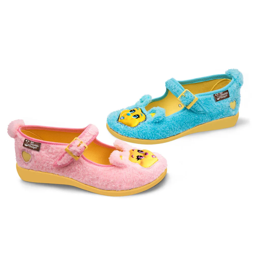 Chocolaticas® Fuzzy Bears (Co-Heads of HR) Women's Mary Jane Flat