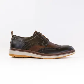 Clarks Chantry Wing Oxford (Men's) - Dark Olive Combi