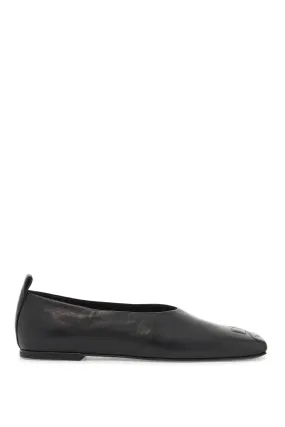 Courreges Ist Leather Ballet Flats