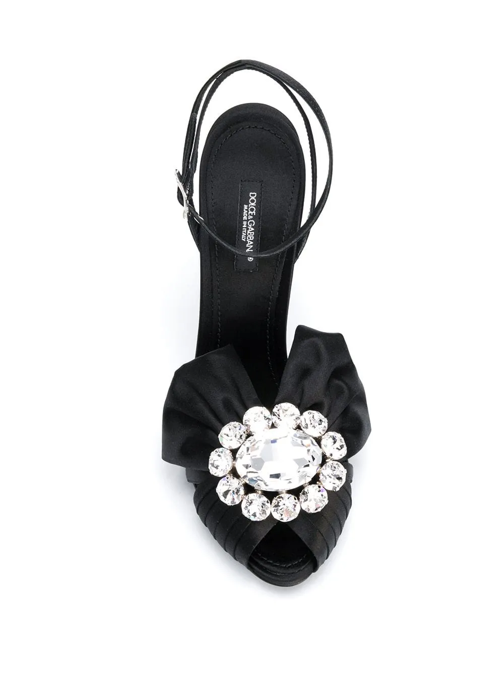 Dolce & Gabbana Bejeweled stiletto sandals