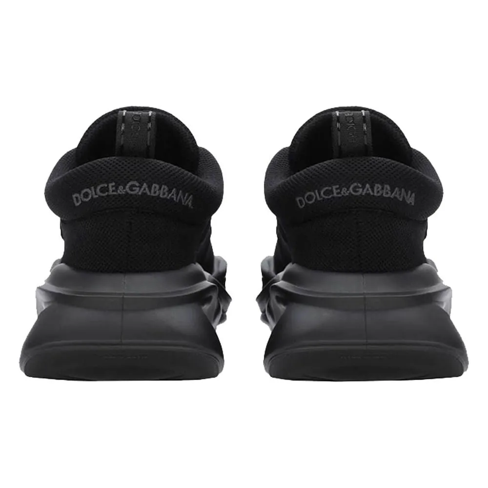 Dolce & Gabbana Black Polyester Sneaker