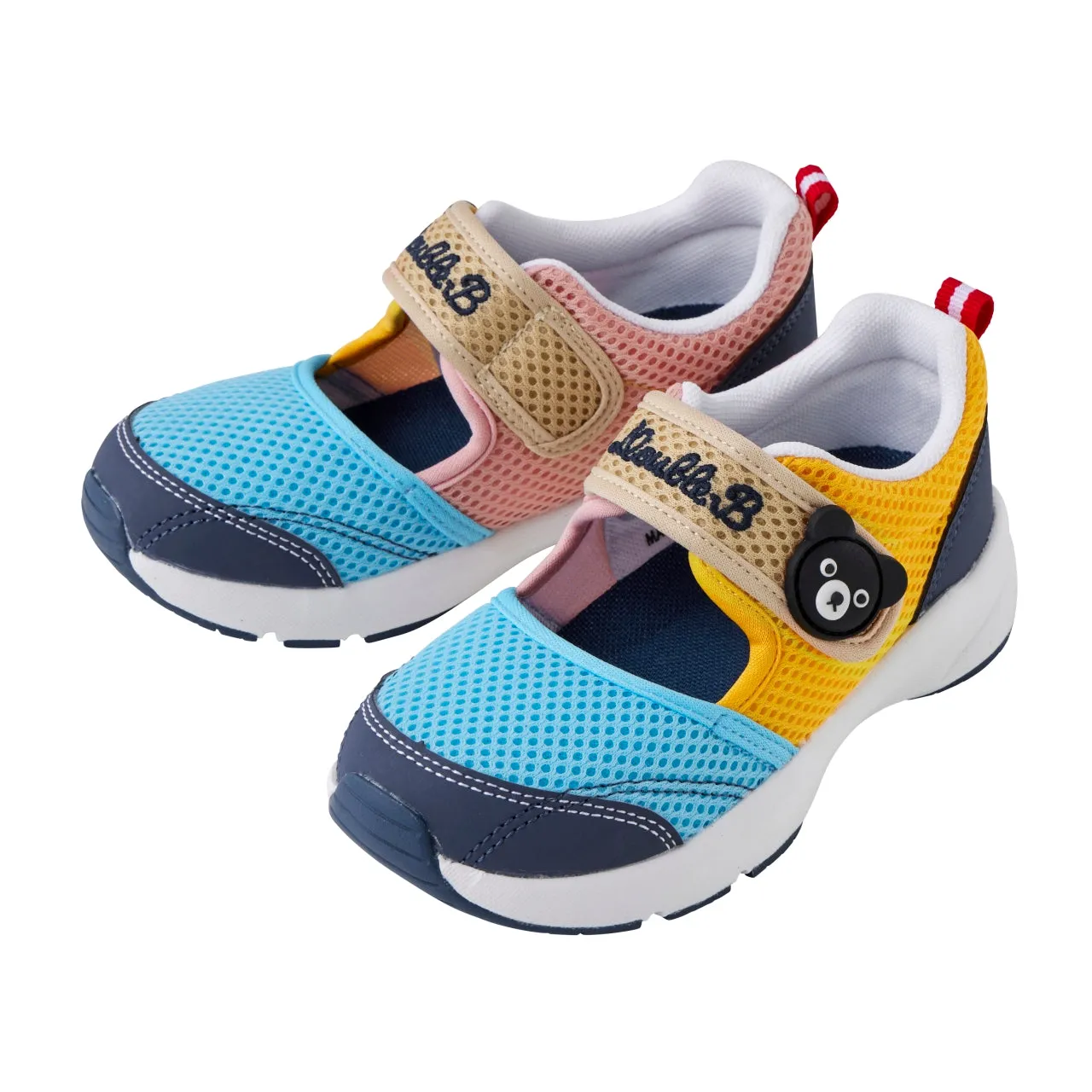 Double Russell Mesh Sneakers for Kids