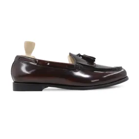 Garnier - Men's Dark Brown Box Leather High Shine Loafer