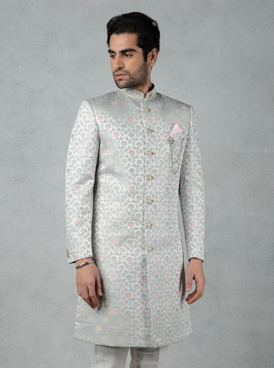 Grey Sherwani | TULA