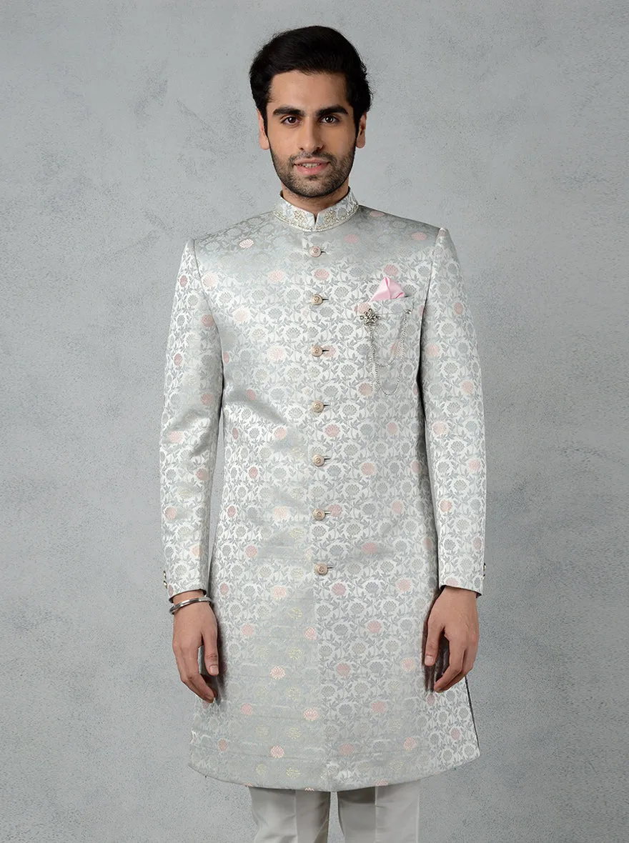 Grey Sherwani | TULA