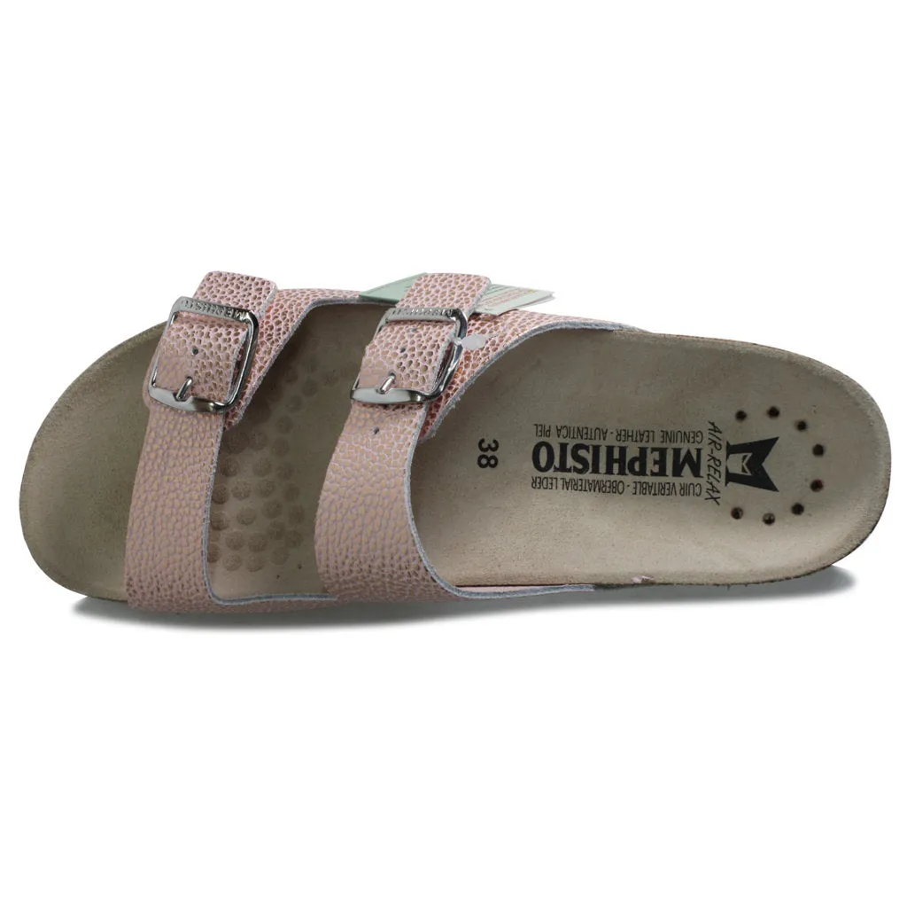 Harmony Full Grain Leather Women's Slide Sandals