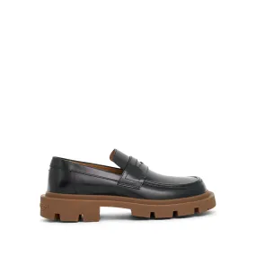 Ivy Loafer in Black/Honey