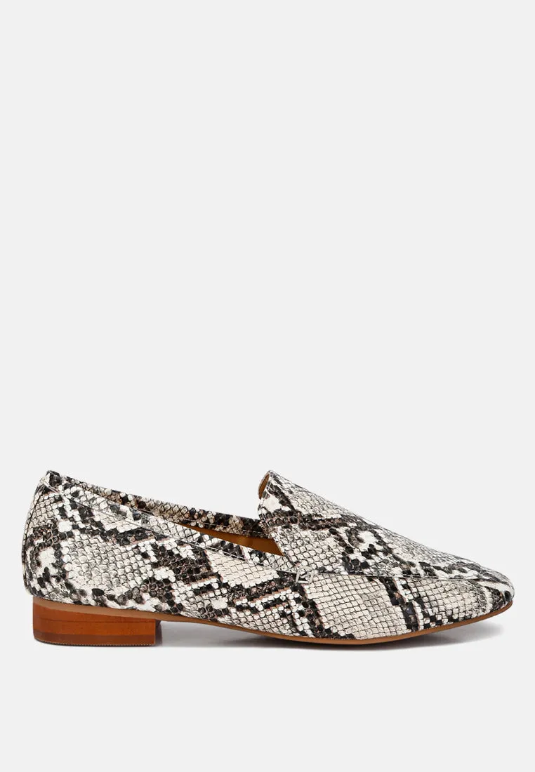 Julia Textured Loafers