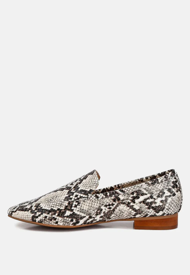 Julia Textured Loafers