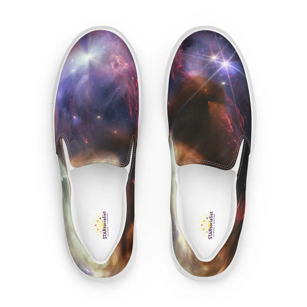 JWST Rho Ophiuchus Canvas Slip-On Shoes (Women's Sizing)