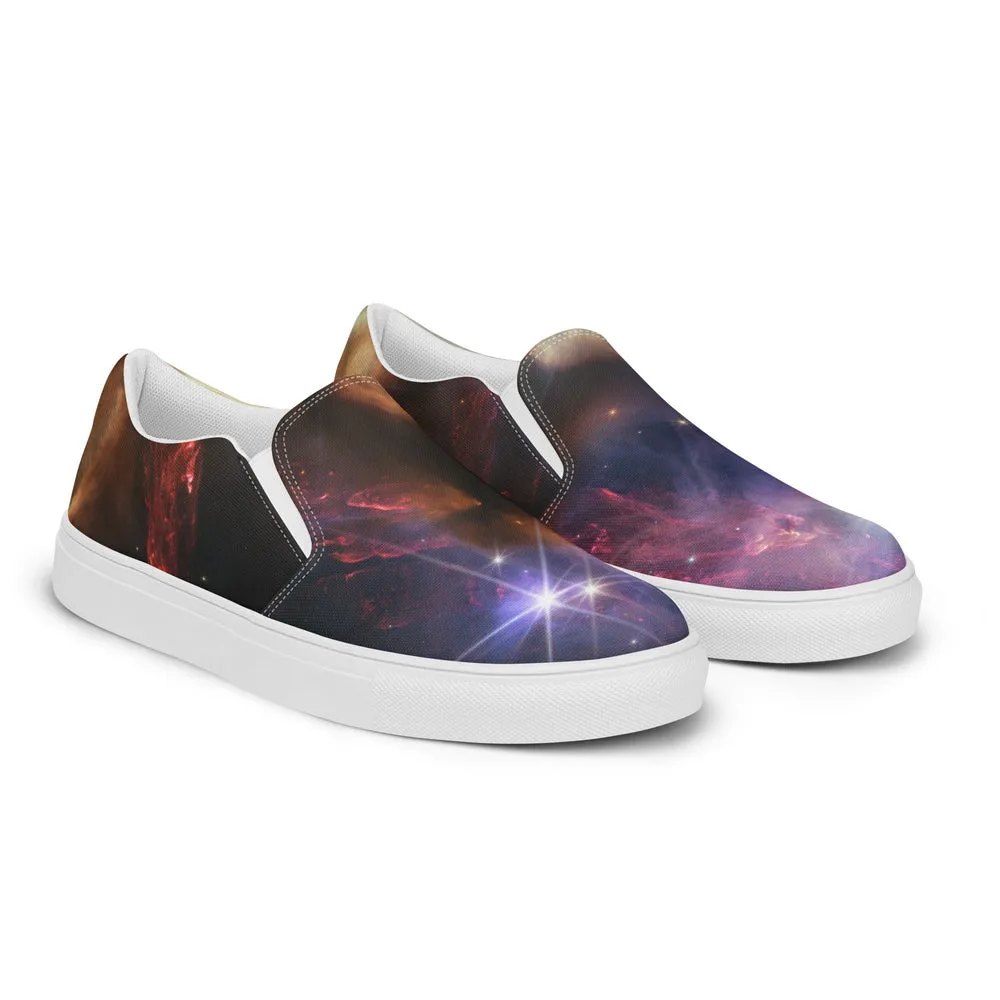 JWST Rho Ophiuchus Canvas Slip-On Shoes (Women's Sizing)