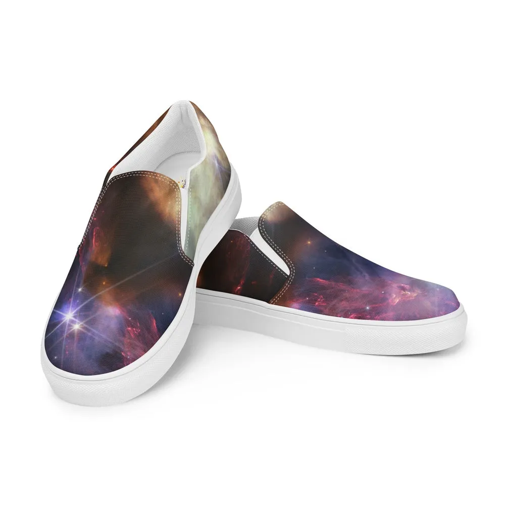 JWST Rho Ophiuchus Canvas Slip-On Shoes (Women's Sizing)