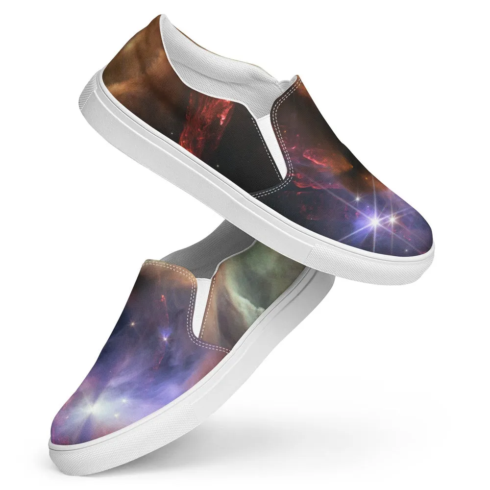 JWST Rho Ophiuchus Canvas Slip-On Shoes (Women's Sizing)