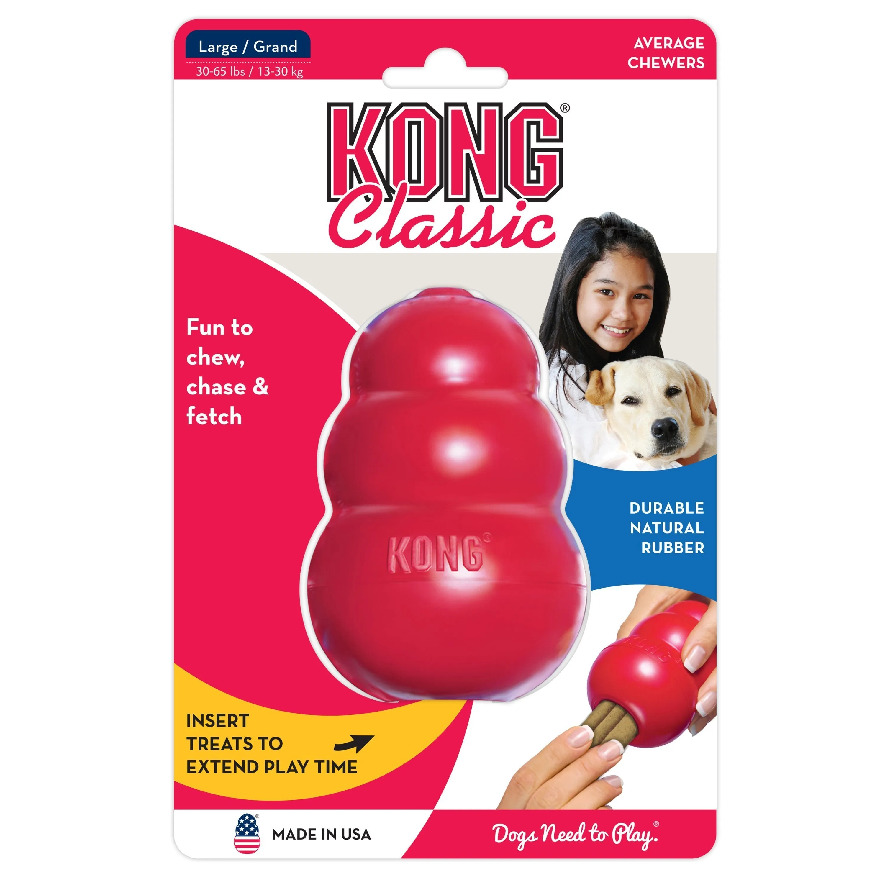 KONG Classic Large Dog Toy