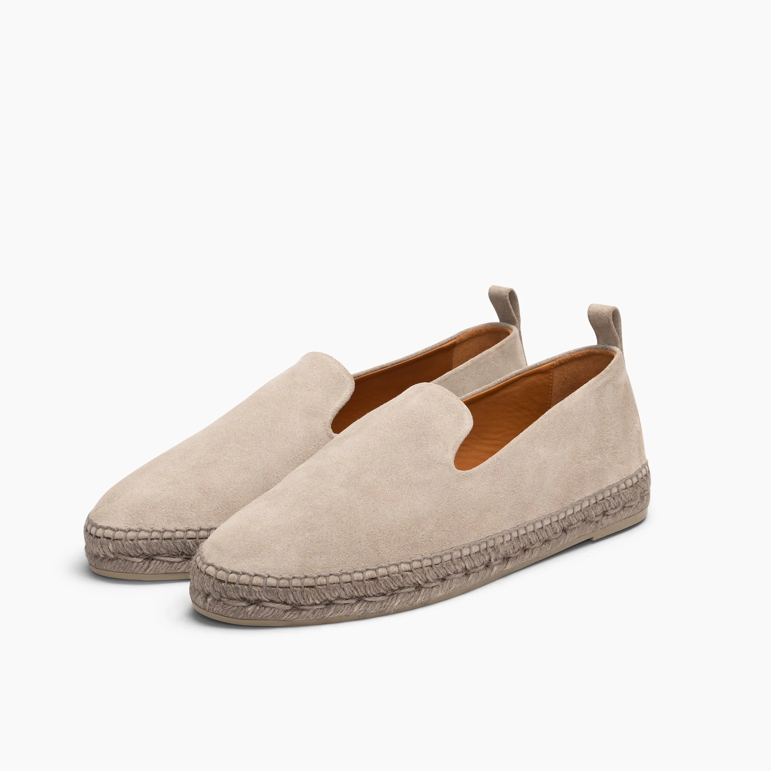 Luxury Men's Espadrilles Gozo Genuine Suede Grey