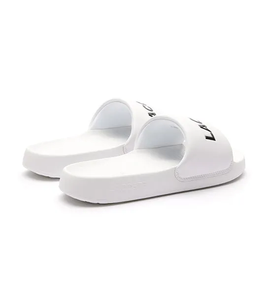 Men's Serve Slide 1.0 Fabric  White/Black