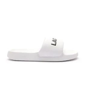 Men's Serve Slide 1.0 Fabric  White/Black