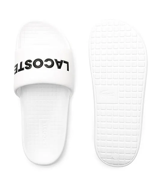 Men's Serve Slide 1.0 Fabric  White/Black