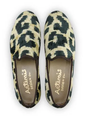 Men's Velvet Loafers, Cary Leopard