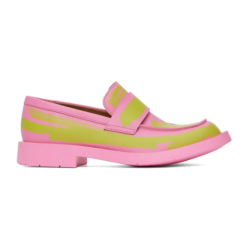 Mixed Candy Color Genuine Leather Loafers