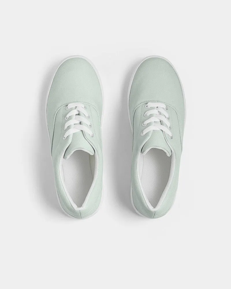 Pale Green Men's Canvas Sneakers | Men's | Bright Pale Green | C10M0Y10K0