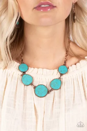 Paparazzi Necklace ~ Santa Fe Flats - Copper