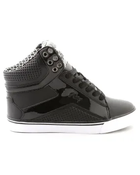 Pastry Pop Tart Grid Hip Hop Dance Sneakers - Womens/Mens - Black/White