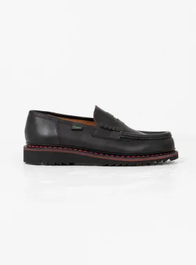 Reims Loafers Black & Red