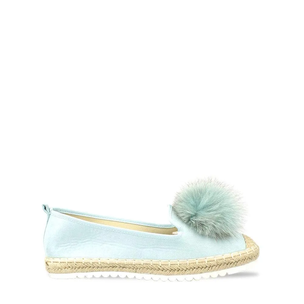 Sandi Slip On Pom Pom Espadrille Pump