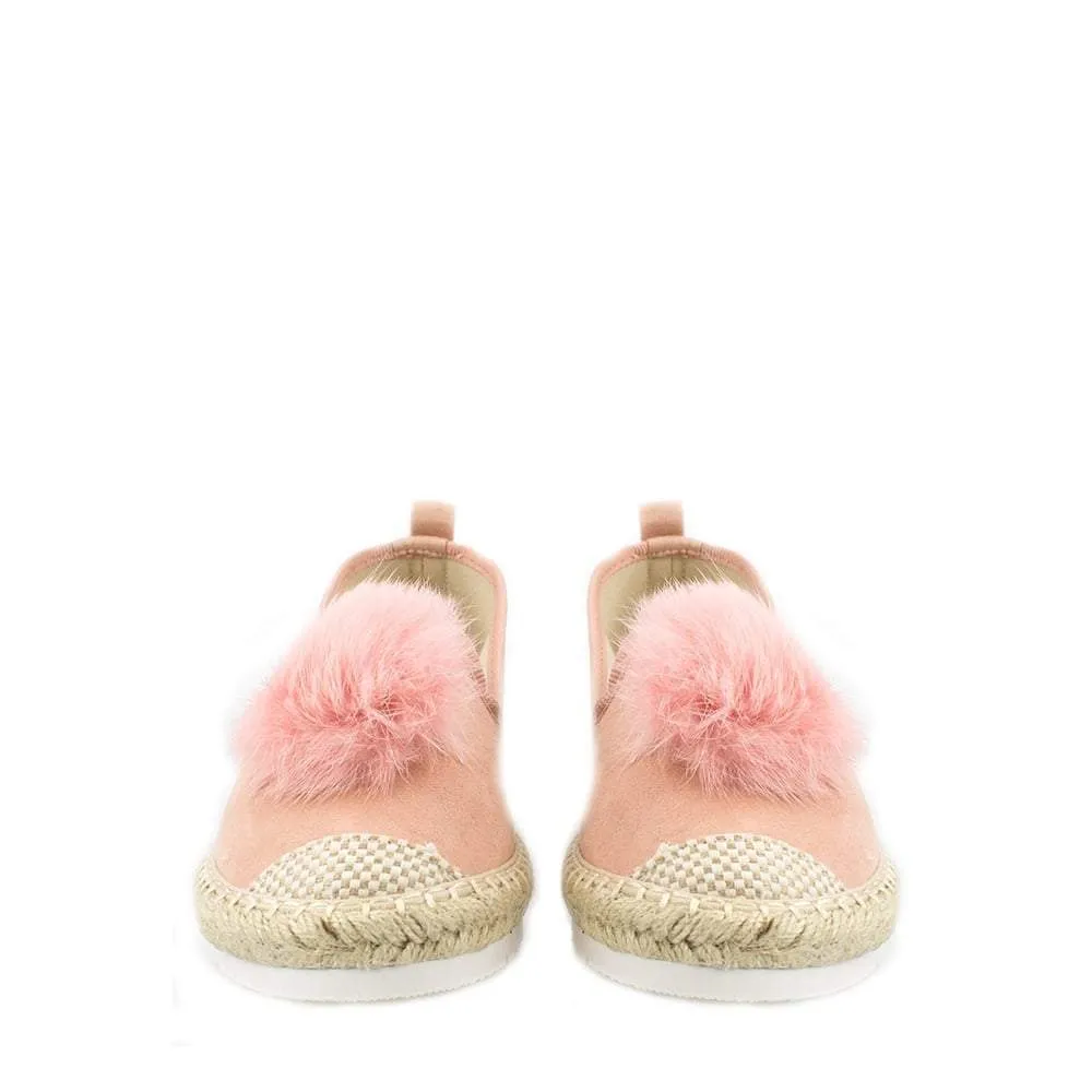 Sandi Slip On Pom Pom Espadrille Pump