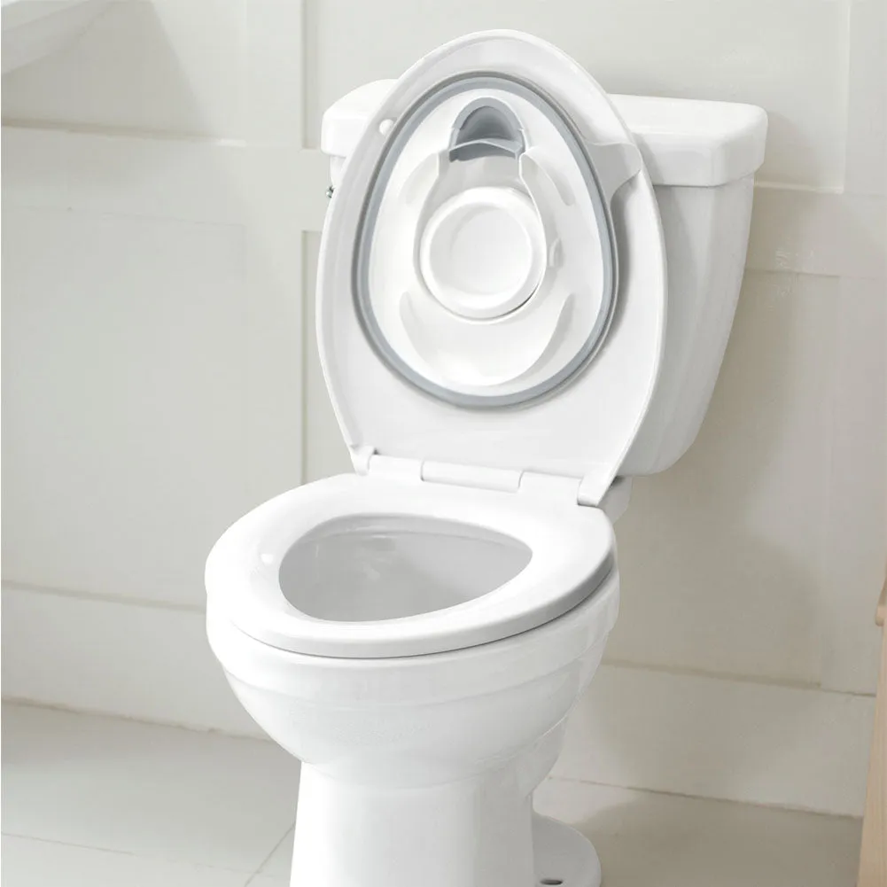 Skip Hop Easy-Store Toilet Trainer - White