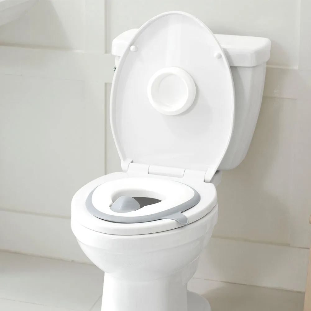 Skip Hop Easy-Store Toilet Trainer - White