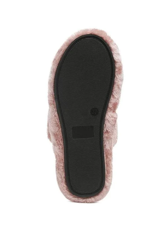 Smoothie Fur Slip-On Flats