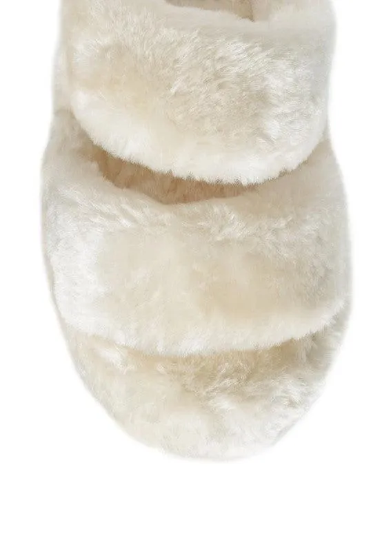 Smoothie Fur Slip-On Flats