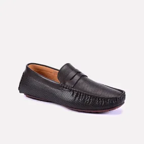 Stanley Brown Perforated Penny Loafers 0130831