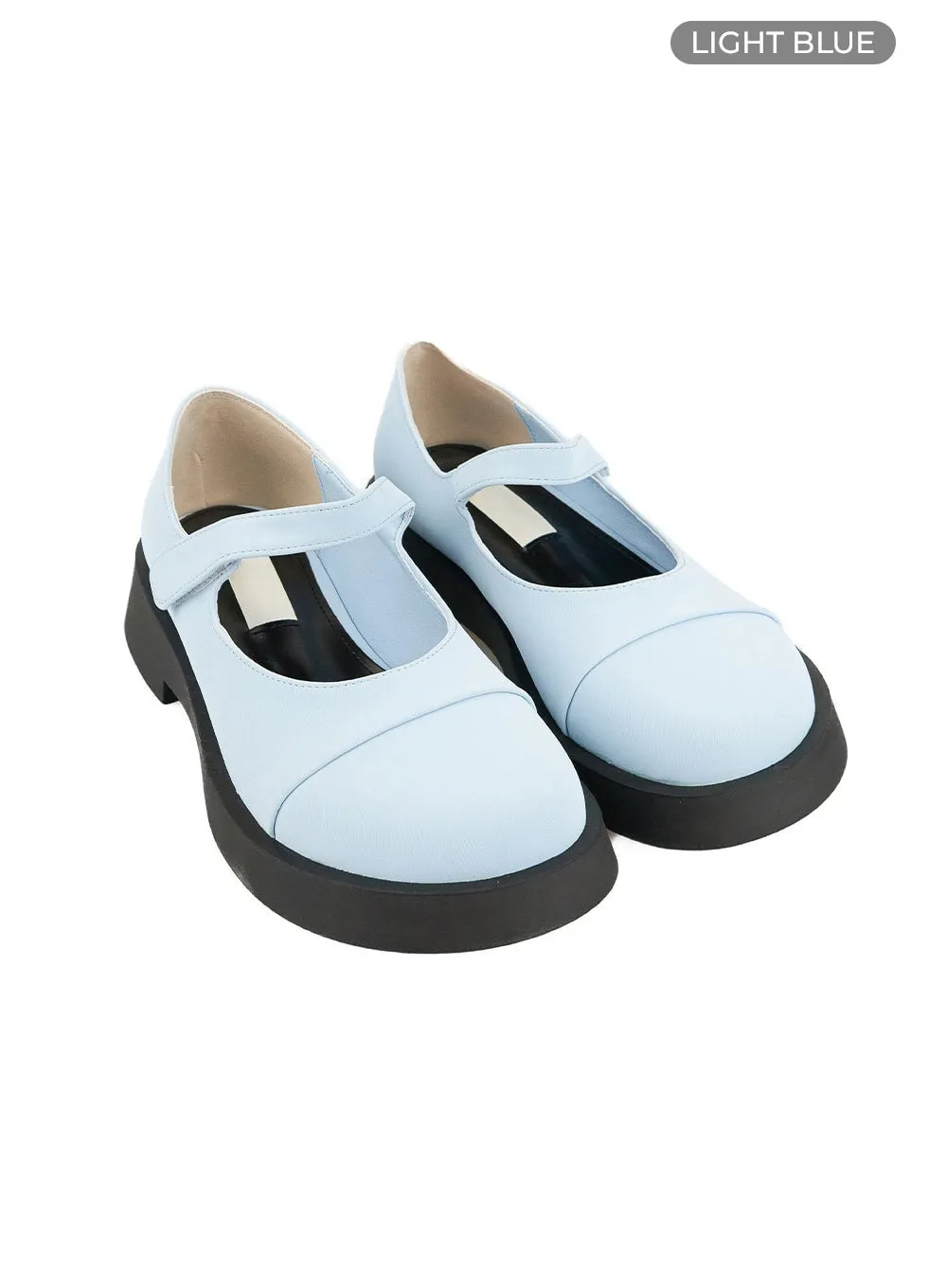 Strap Mary Jane Loafers OL423