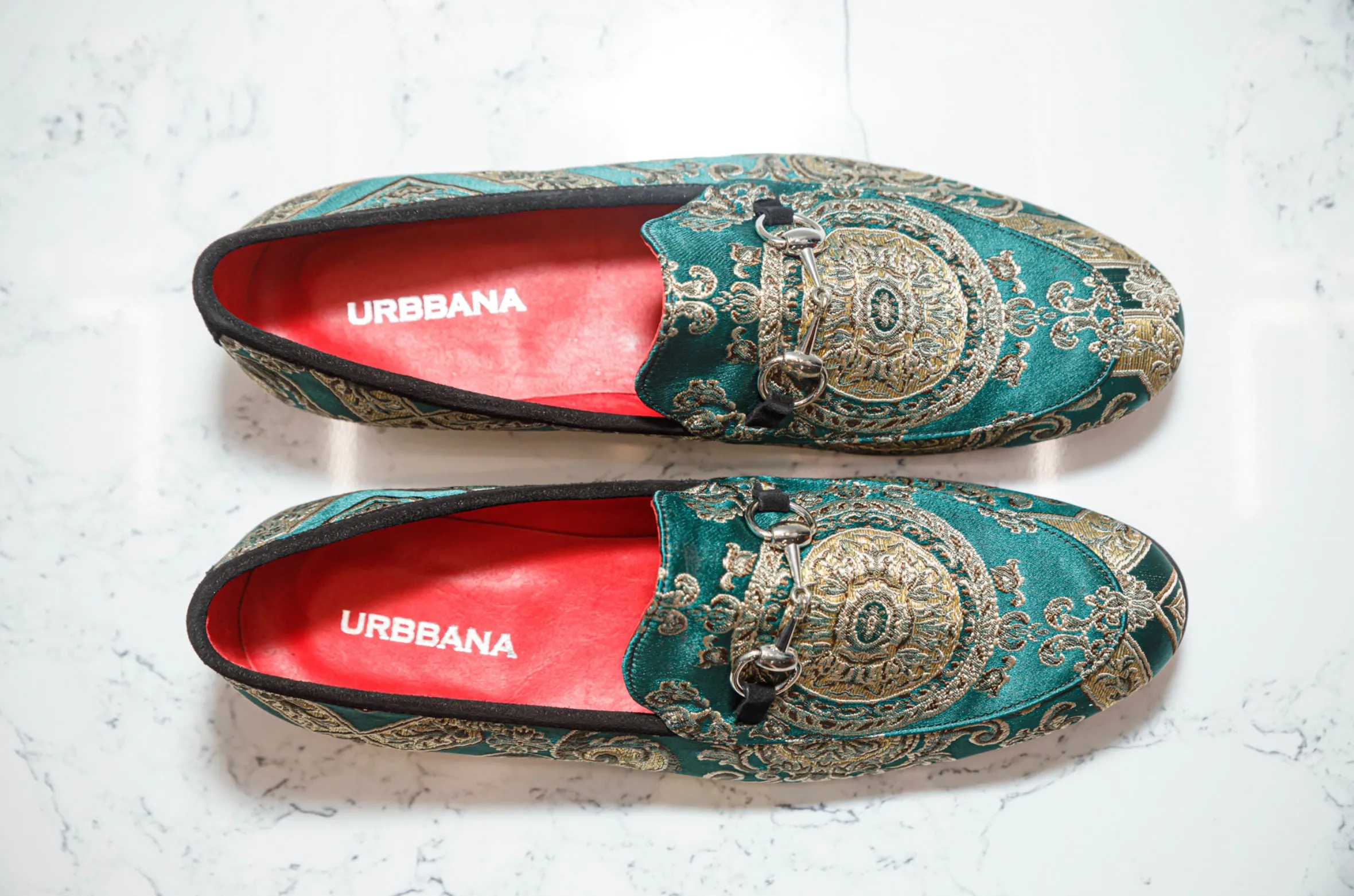 The Baroque Loafers - Green