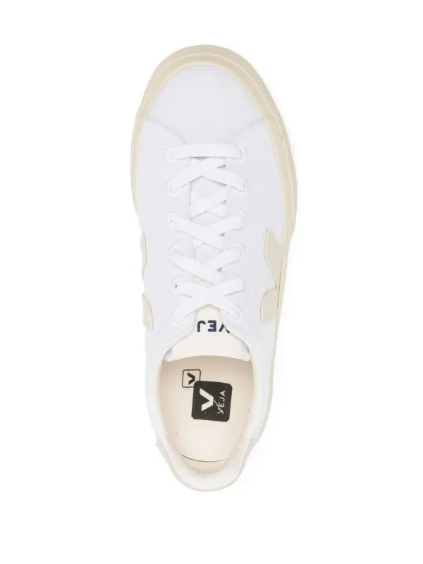 VEJA CAMPO CA CANVAS LOW-TOP SNEAKERS