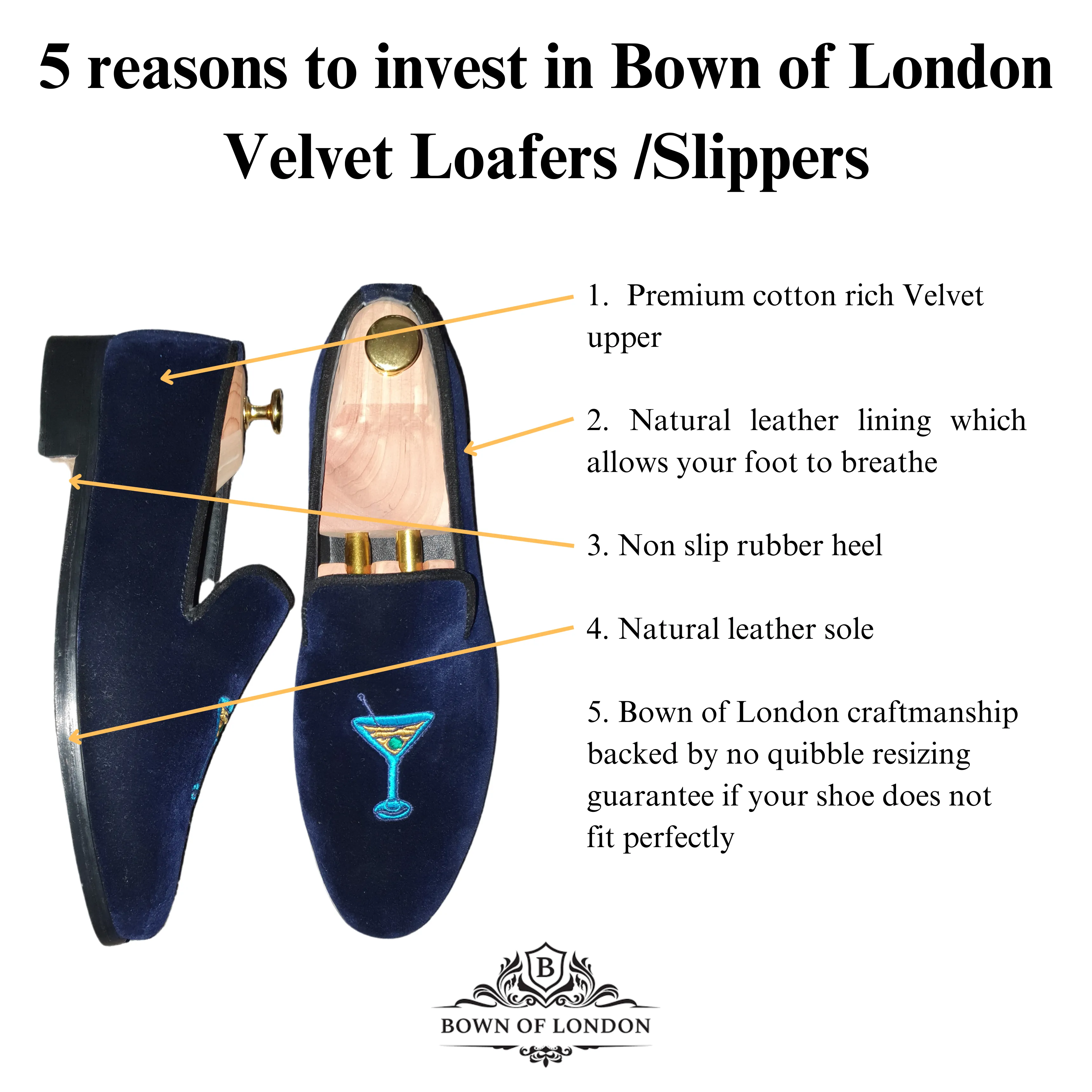 Velvet Loafer/Slipper Fleur